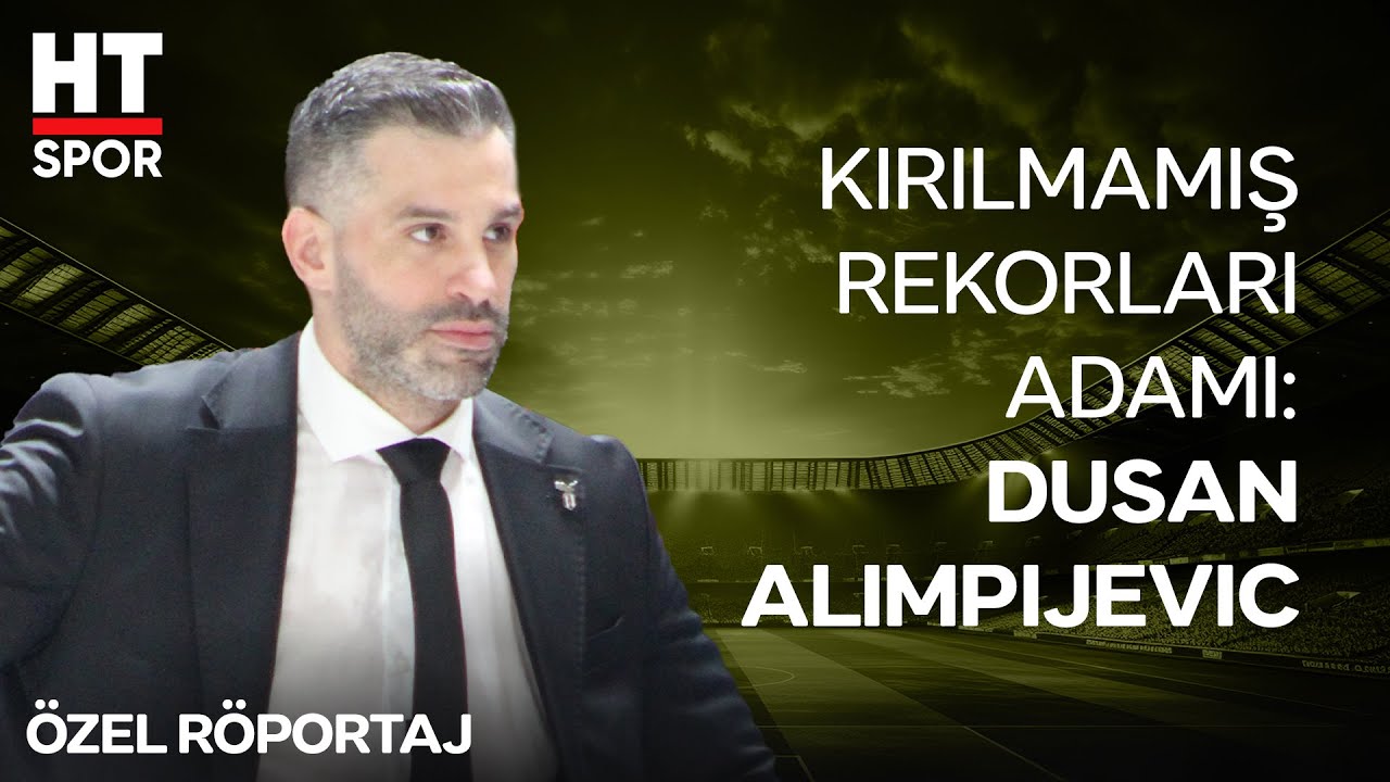 Beşiktaş Basketbol Baş Antrenörü Dušan Alimpijević, HT Spor'un Sorularını Yanıtladı - Özel Röportaj