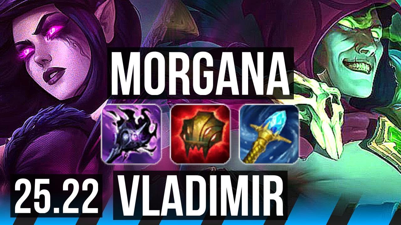 MORGANA vs VLADIMIR (MID) | 9/1/22, Legendary | NA Grandmaster | 25.22