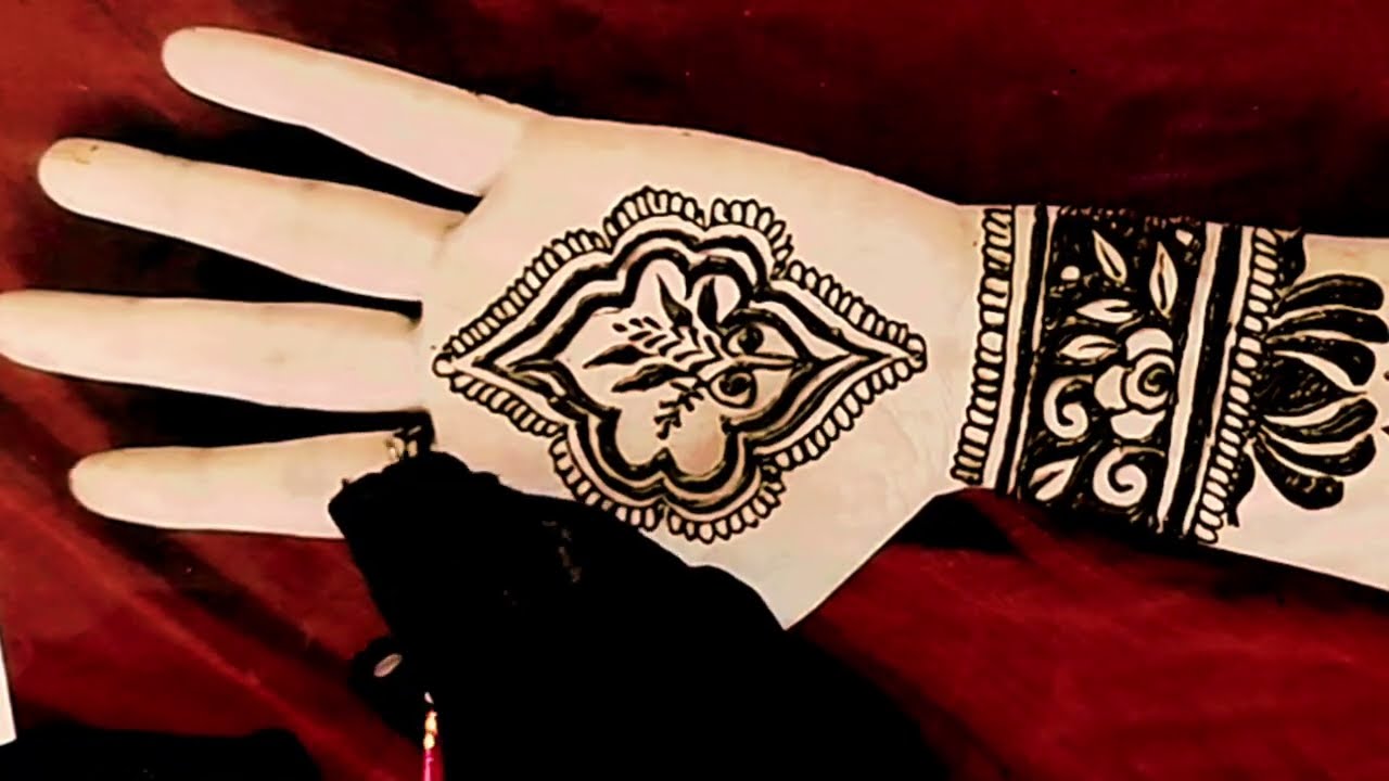Aesthetic Mehendi Design | Simple & Elegant Arabic Henna Art for Hands✨