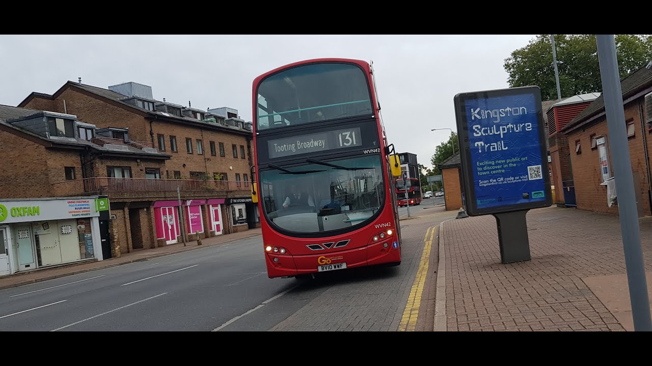 Route 131 -  From Kingston, Fairfield Bus Station to Tooting Broadway Station