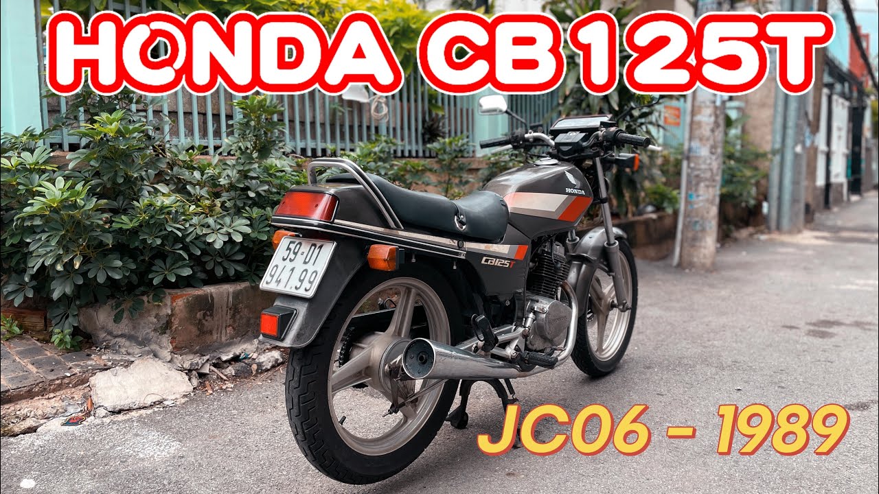 HONDA CB125T (JC06) POV TEST RIDE