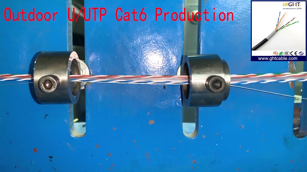 Outdoor Utp Cat6 Network Cable Production