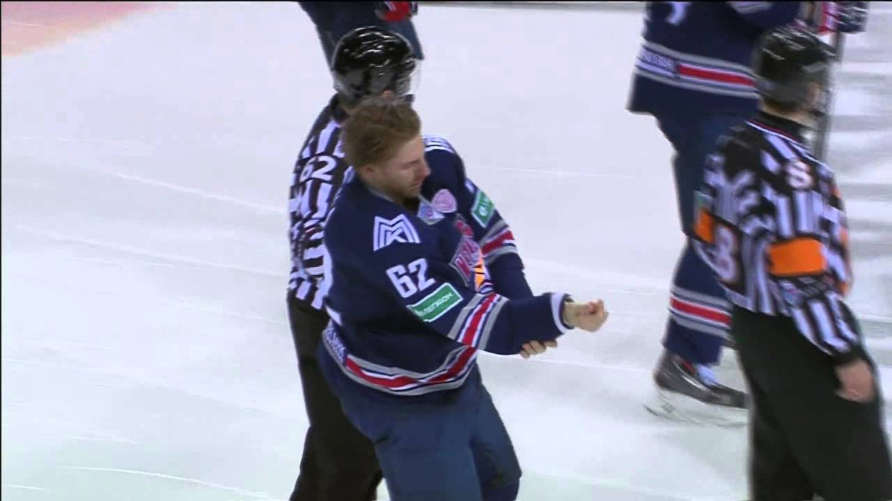 Бой КХЛ: Осала VS Брукбэнк / KHL Fight: Osala VS Brookbank
