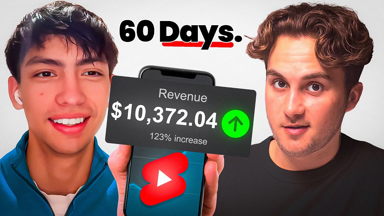 I Tried Helping A Subscriber Make $10,000 In 60 Days With Youtube Shorts...
