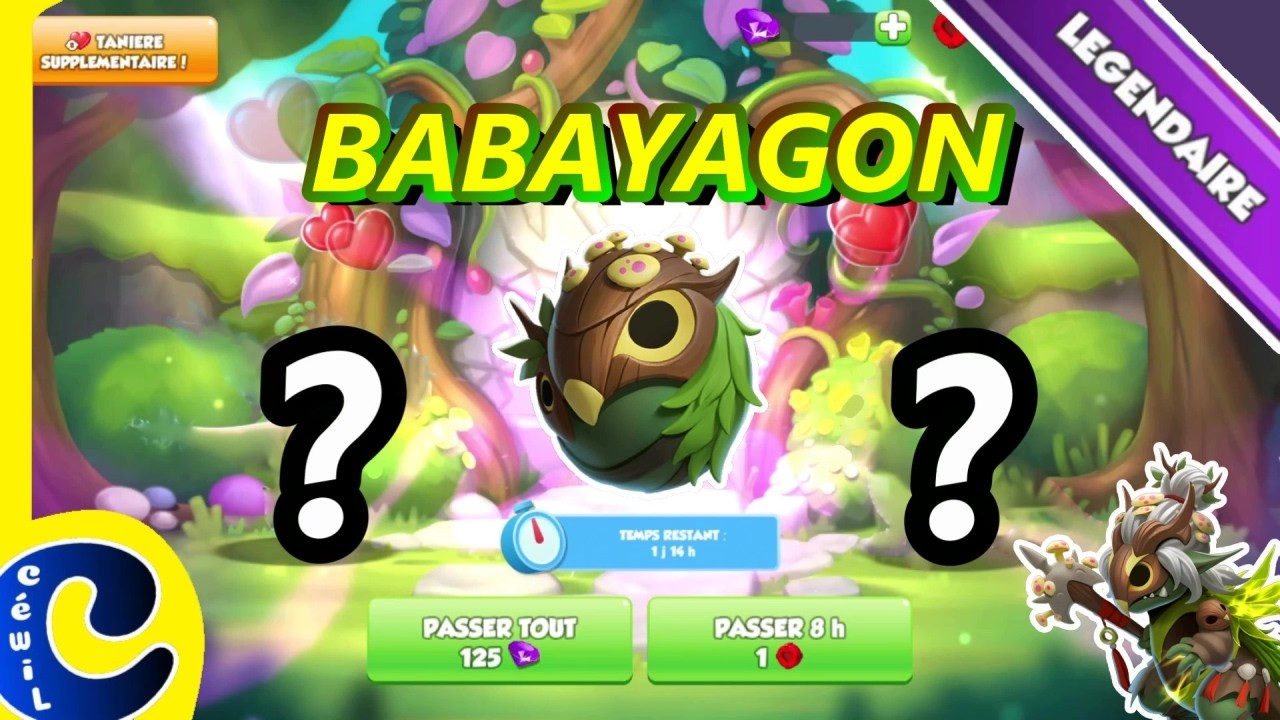 💥Comment croiser le dragon du Mois BABAYAGON ? Dragon Mania Legends FR
