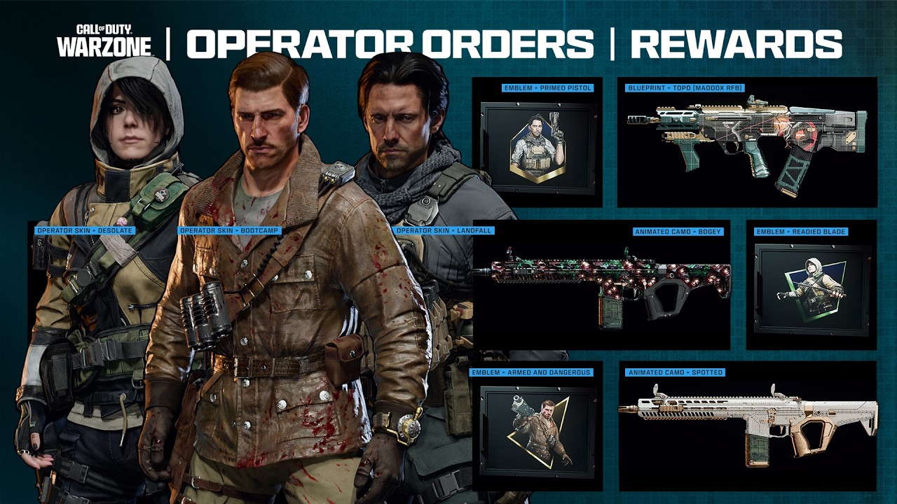 CLAIM FREE Operator Skins, Camos, & Blueprints! (Blackout Season 2 Reloaded Update) - Black Ops 7