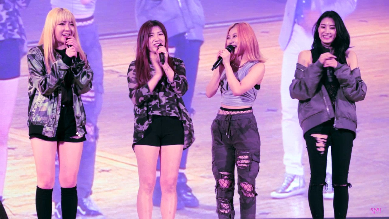 [170409] 롯데월드 프레쉬콘서트 H.U.B  에이치유비 talk
