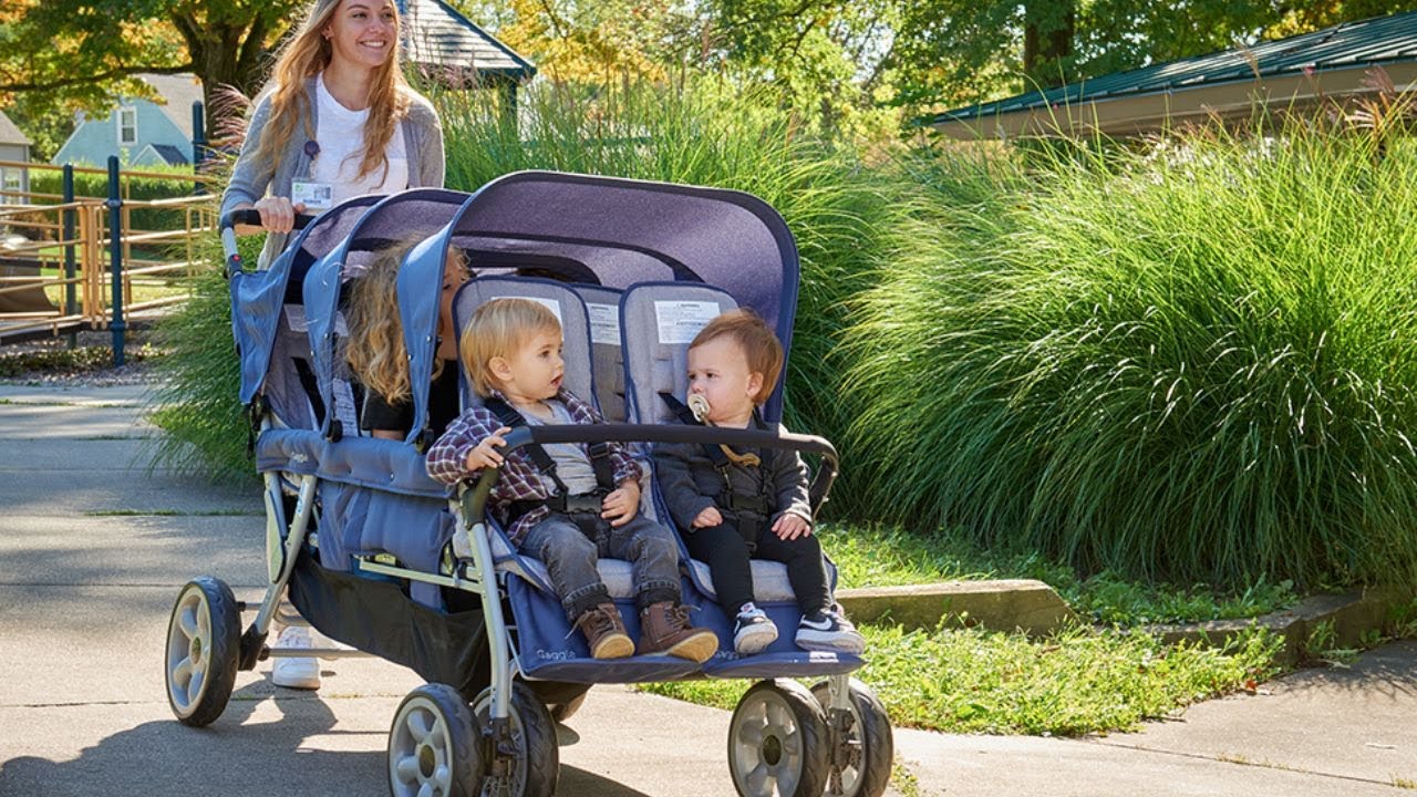 Gaggle Jamboree 6 Seat Stroller Review | Perfect for Daycare & Large Families?