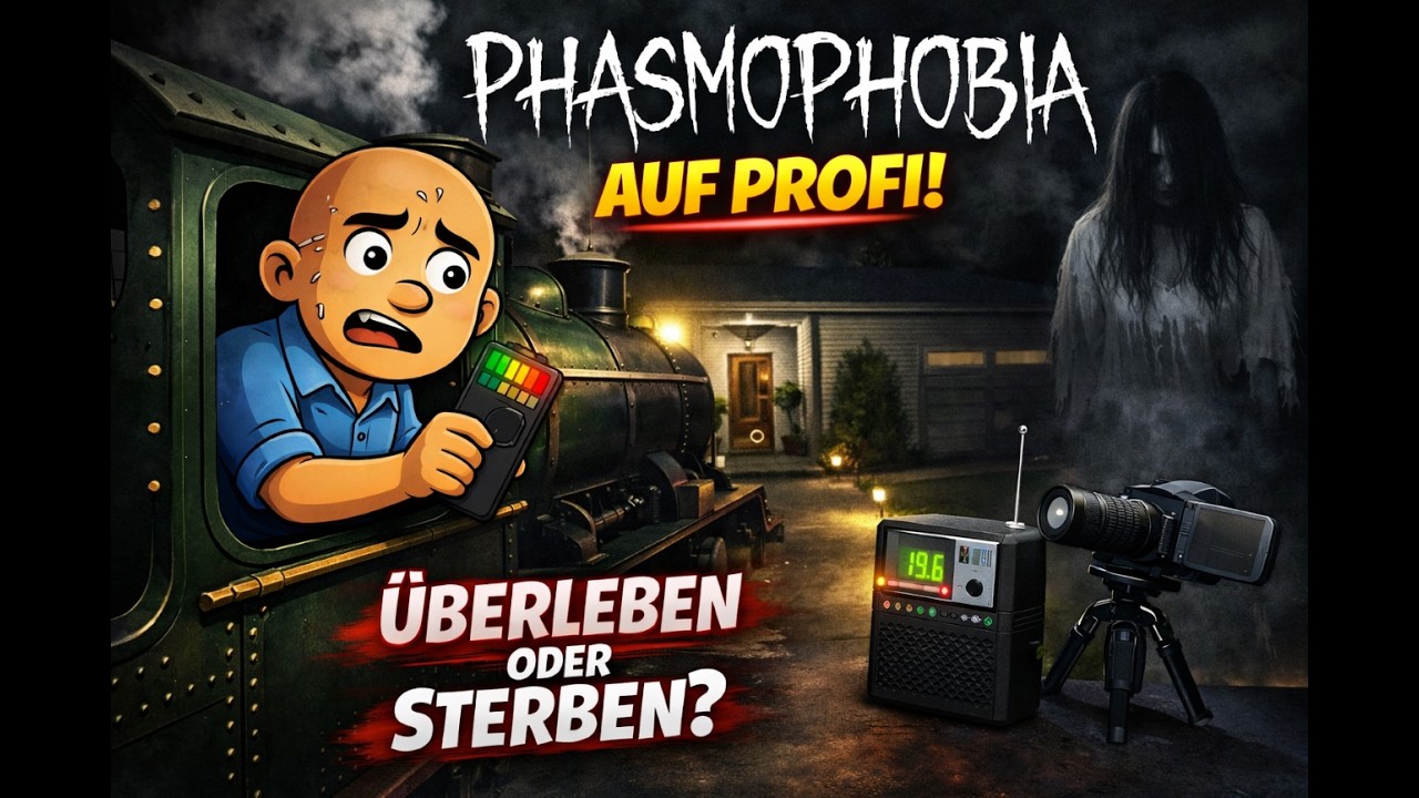Schaffe ich den Geist? // Phasmophobia Profi Gameplay