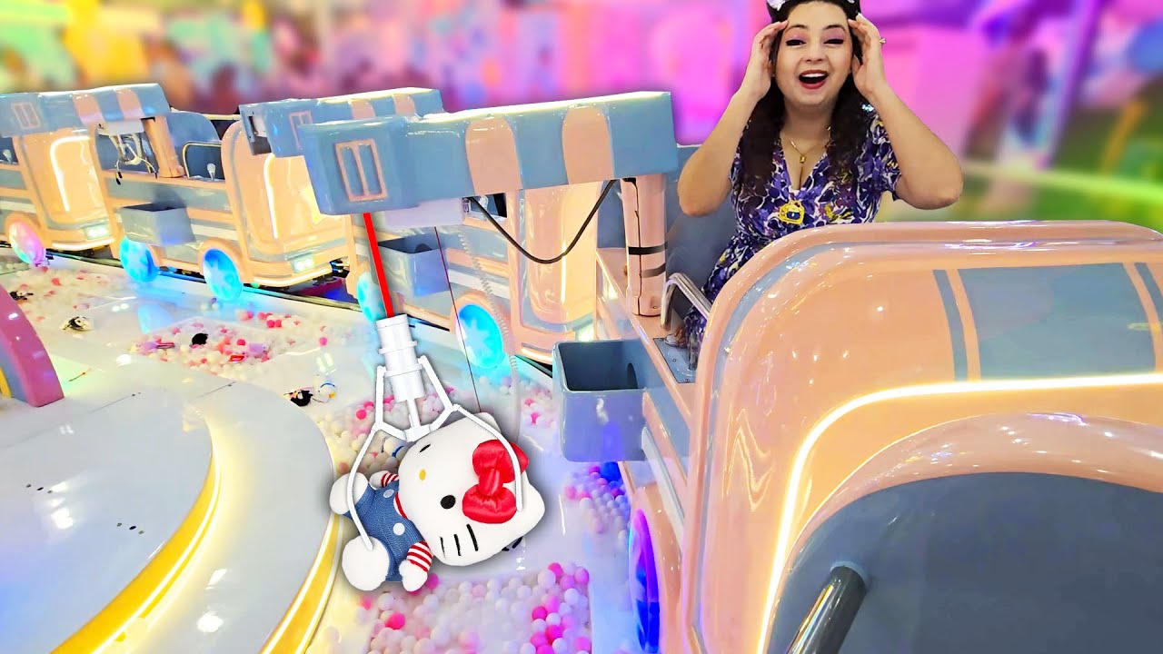 The CRANE TRAIN! One of a Kind Claw Machine!