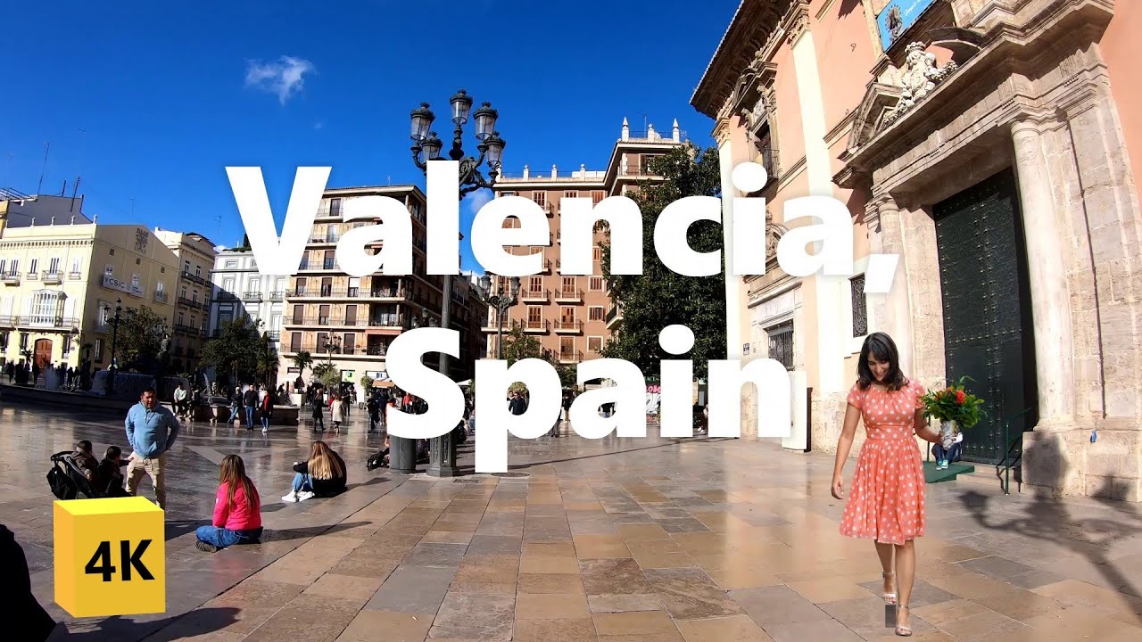 Walking in Valencia, Spain February 2023, Part1