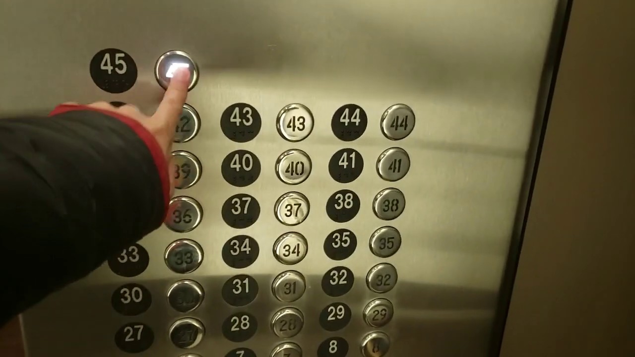 ULTRA FAST Kone Traction Elevators at Hyatt Regency Seattle - Seattle WA