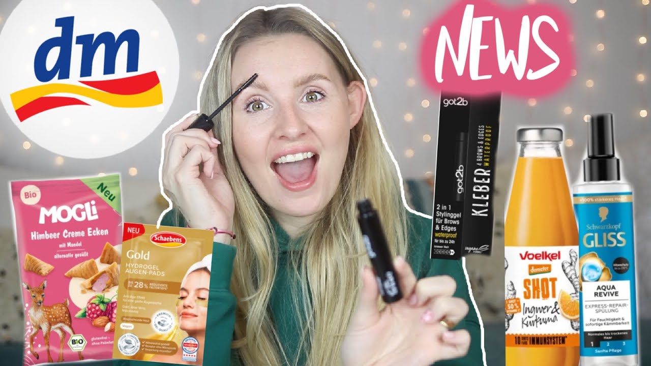 YES! SO VIELE DM NEWS gibt es schon wieder im März 2024! 😍 Kleber waterproof, Food News, Gliss Kur 🛍