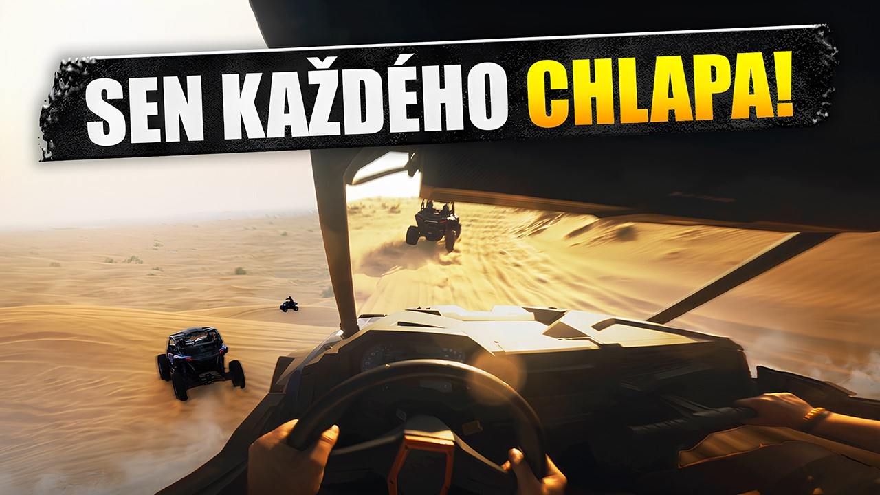 Zážitek co musíš zažít! Buggyny v Dubajské poušti! | POLARIS RZR