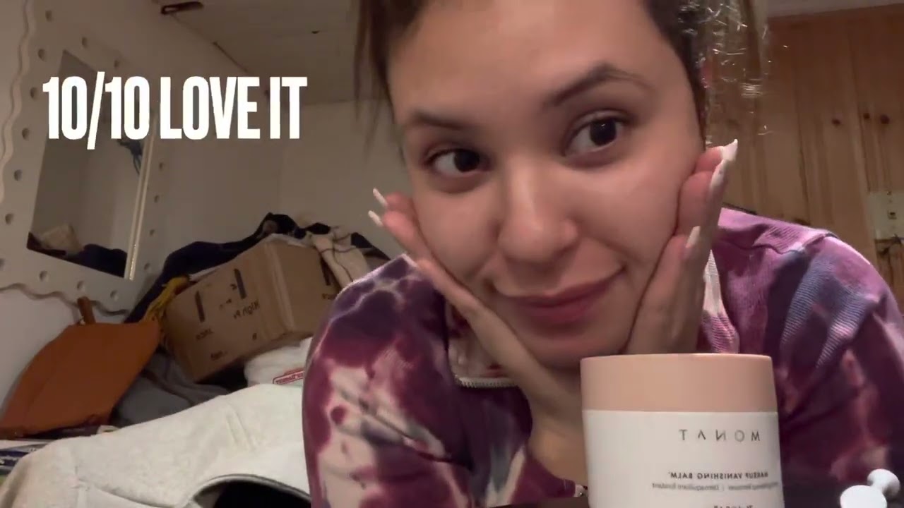 MONAT (Makeup Vanishing Balm) REVIEW! BIODERMA TONER /PiXi VITAMIN C USED IN THIS VIDEO