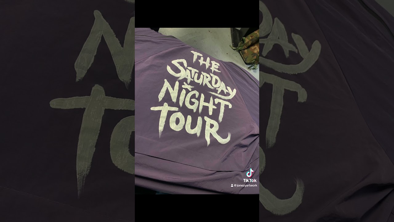 Artist JonezyArtwork Paints A Custom Jacket for Musician Bryce Vine 2024