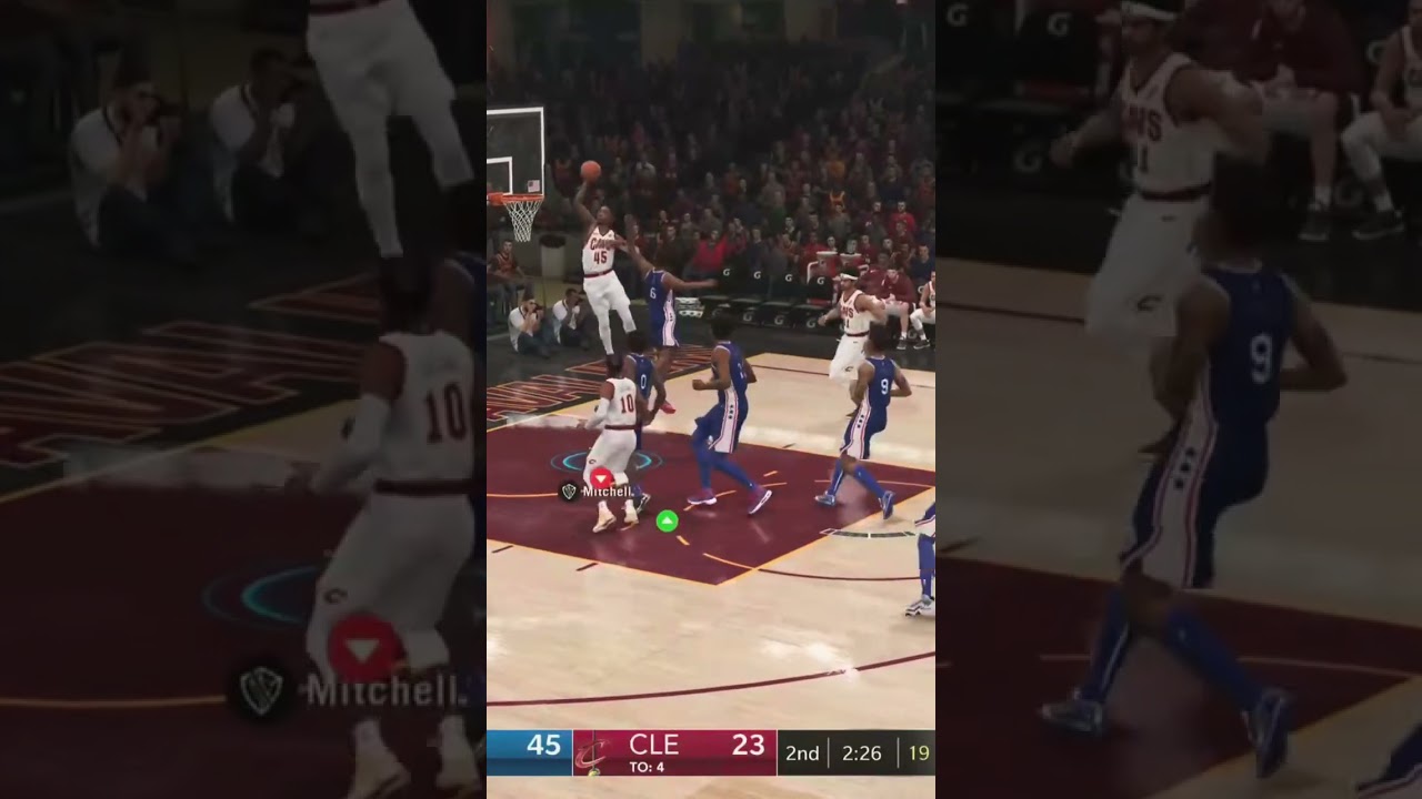 NBA Live 19 | Updated Rosters | #2 Cavs vs #13 76ers #nbalive19gameplay #nbaplayoffs