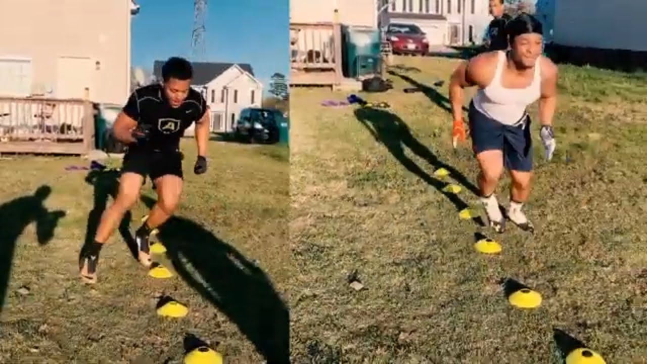 Linebacker Drills (Quarantine Edition)