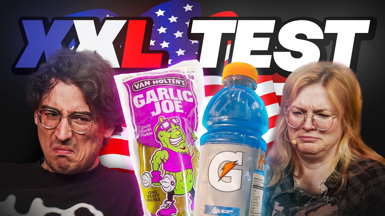 XXL Amerika Test 🏈  Wer ISST sowas !?!