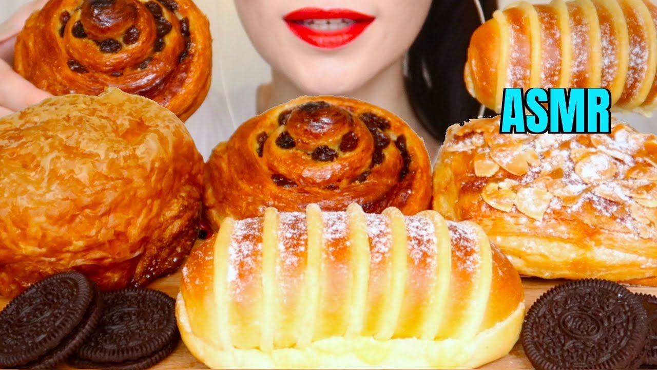 ASMR DANISH PASTRY MUKBANG デニッシュ 데니쉬 페이스트리 페스츄리 먹방 咀嚼音