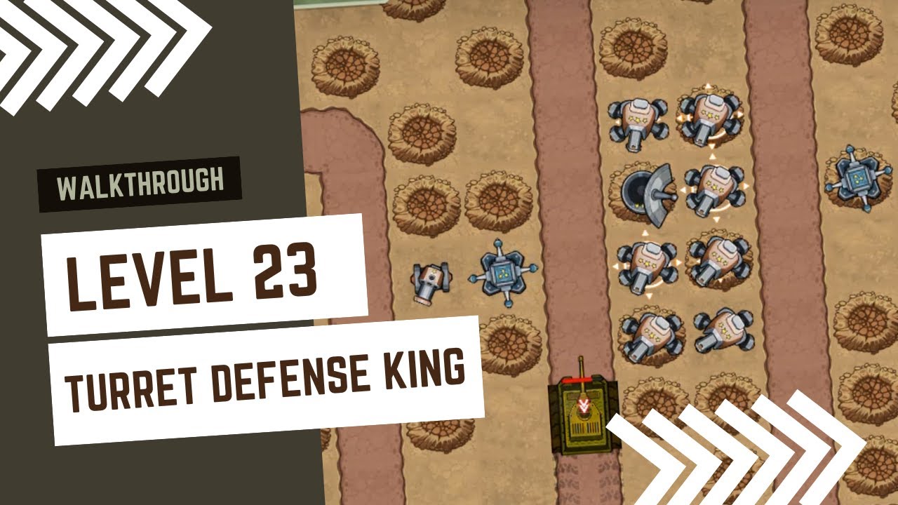Turret Defense King - Level 23 - Gameplay Walkthrough