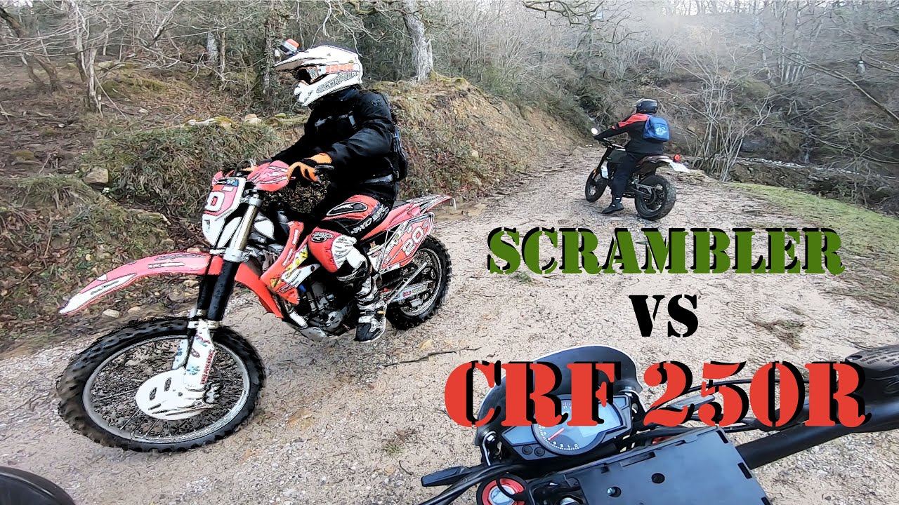 Scrambler 125 Vs CRF250R
