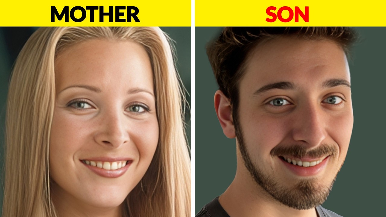 Beautiful Celebrities and Their Sons