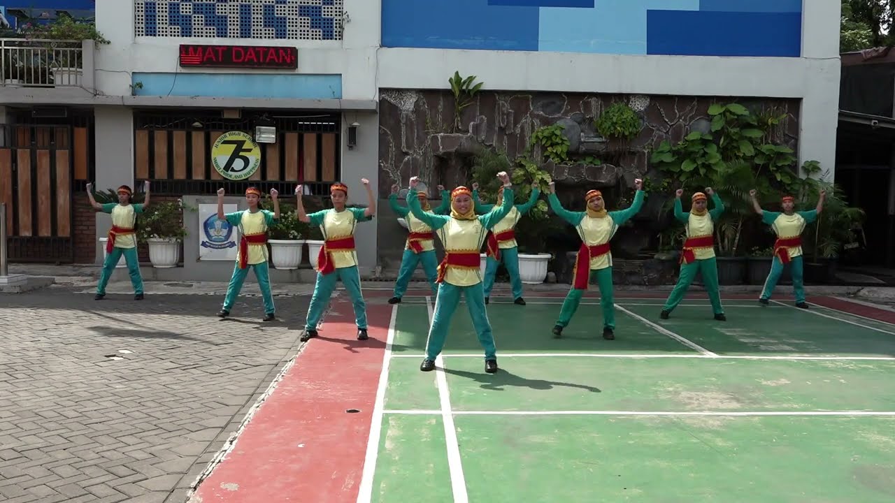 Lomba Senam Anak Indonesia Hebat 2025 - SMP Negeri 75 Jakarta
