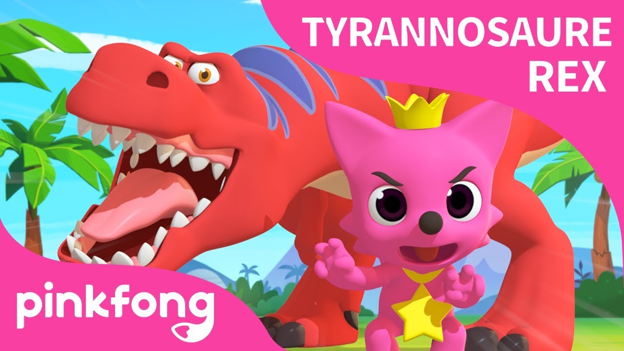 [Fran&ccedil;ais] Danse du Tyrannosaure-Rex | Chansons de dinosaures | Pinkfong Chansons pour enfants