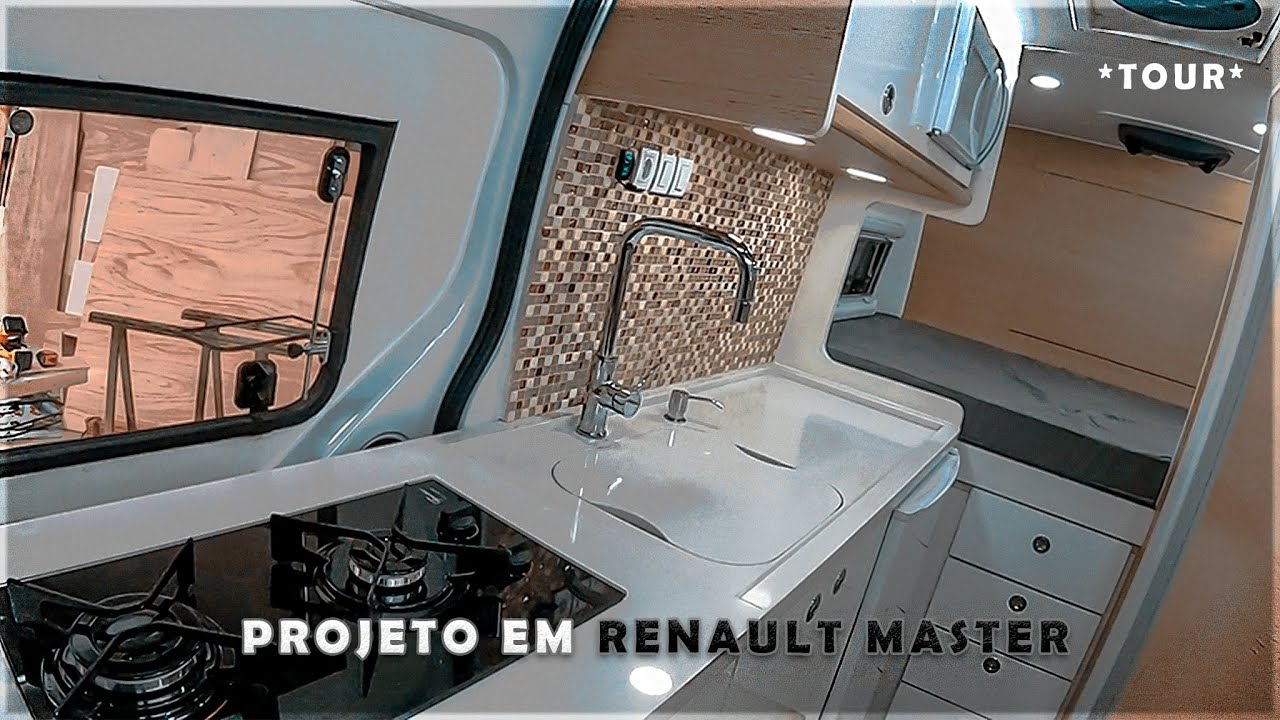 Primeiro Motorhome montado em uma Renault Master na Garagem Motorhome o Sonho