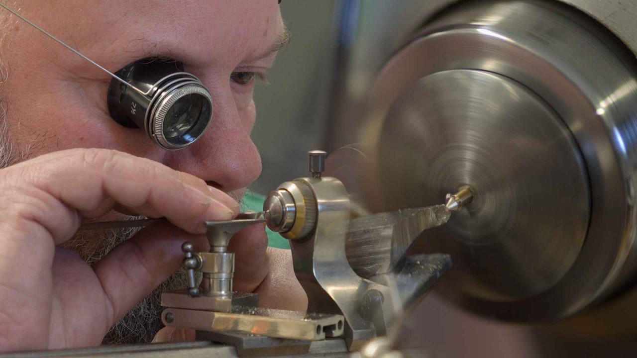 The Watchmaker’s Lathe - Short Introduction, Tools & Making a Winding Stem