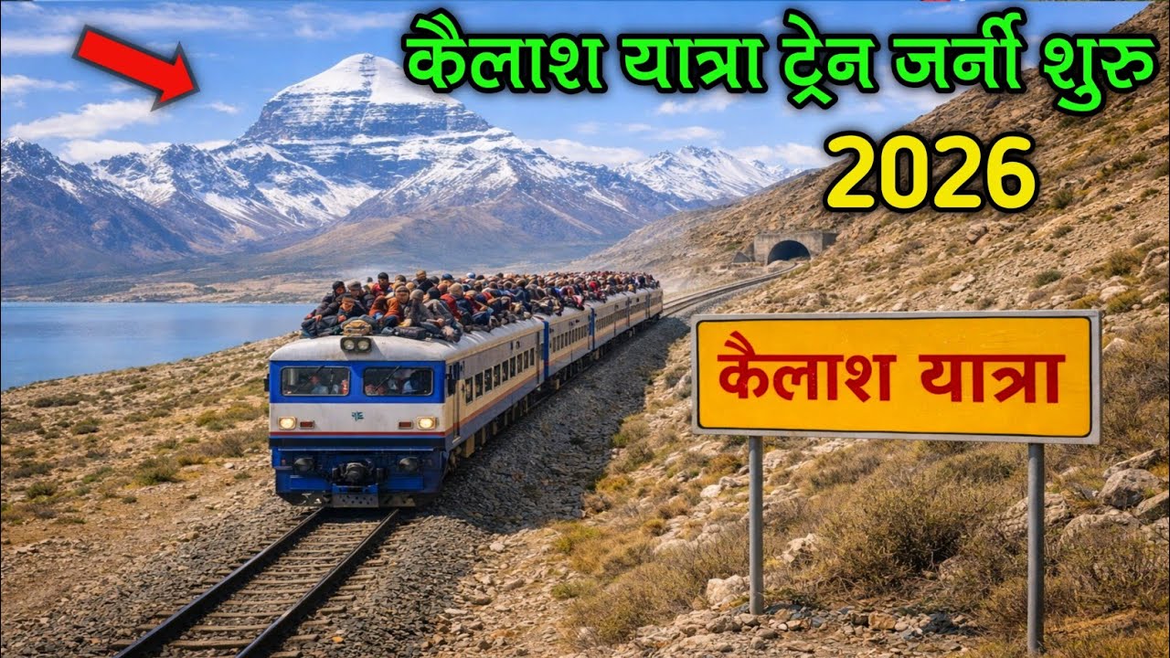 कैलाश यात्रा ट्रेन जर्नी शुरू 2026 अपडेट।। Kailash Mansarovar Train Project: Vision Beyond Religion 