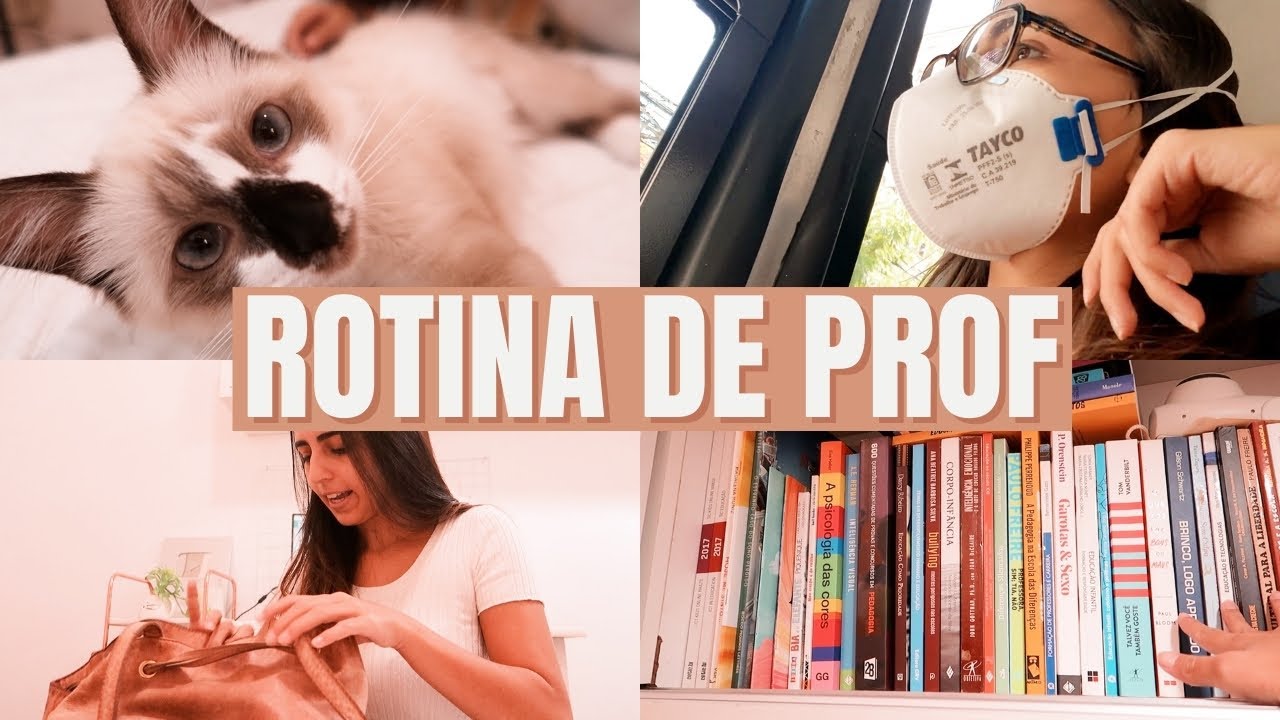 Tour pela BOLSA, LIVROS de PEDAGOGIA e DIA CHEIO // ROTINA DE PROF 👩‍🏫👶