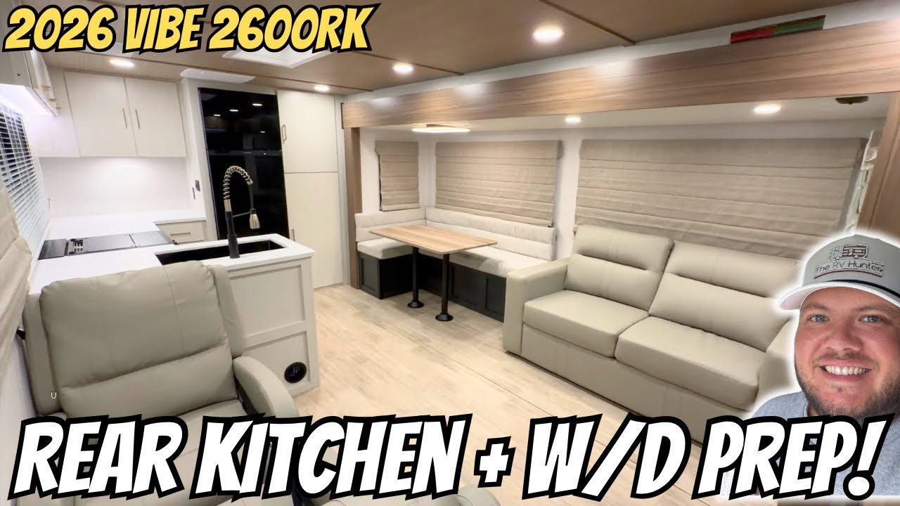 BEAUTIFUL Rear Kitchen | 2026 Vibe 2600RK
