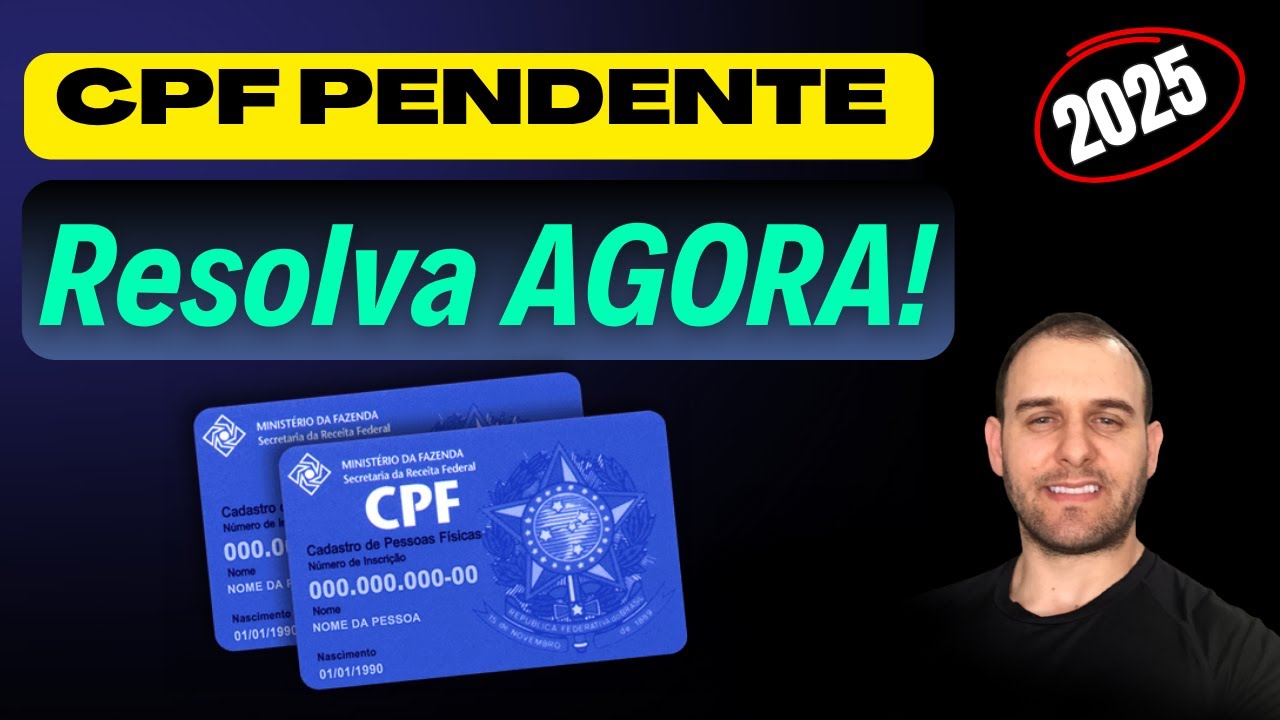 CPF PENDENTE DE REGULARIZAÇÃO? Veja Como Resolver AGORA!