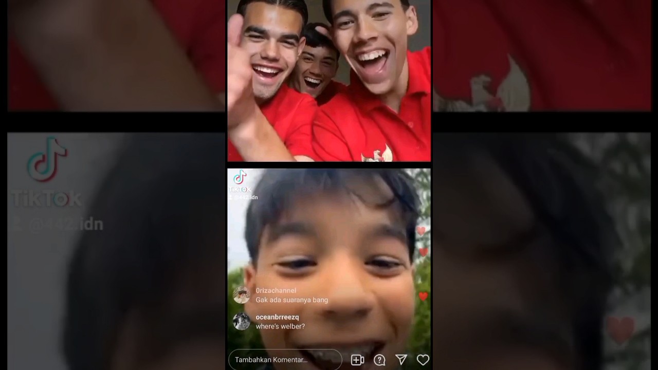 Live IG Jens Raven dan adiknya Dion Markx 🇮🇩🇳🇱 #timnasindonesia #kitagaruda