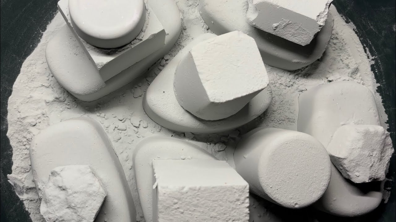 ASMR 2 Videos: Baking Soda Crush & Play 