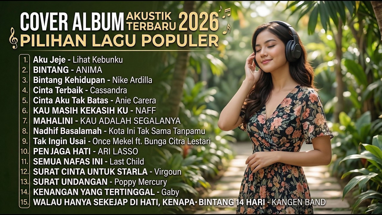 FULL ALBUM 2026 🎧 Lagu Indonesia Terpopuler & Viral di Spotify | Akustik Paling Enak Didengar