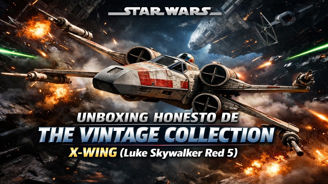 X-Wing Luke Skywalker Vintage Collection Unboxing HONESTO 🚀 ¿Vale lo que cuesta?