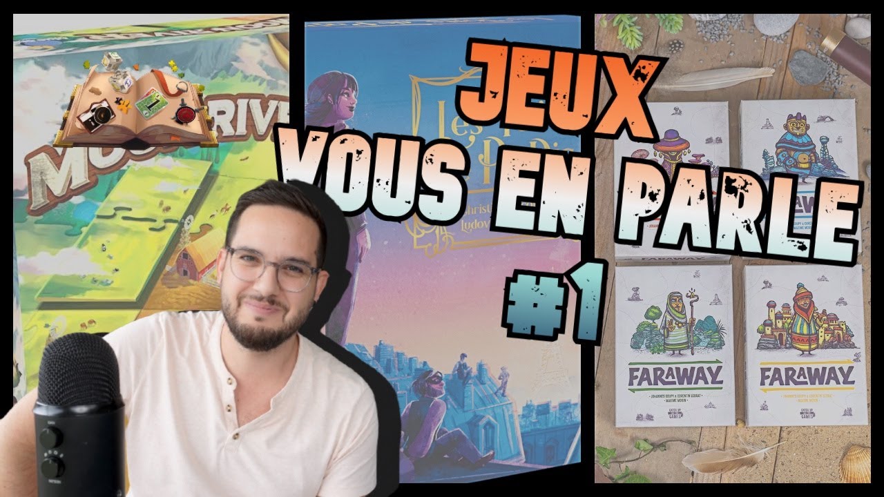 FARAWAY, MOON RIVER, LES TOITS DE PARIS, MON PUZZLE AVENTURE... JVEP #1
