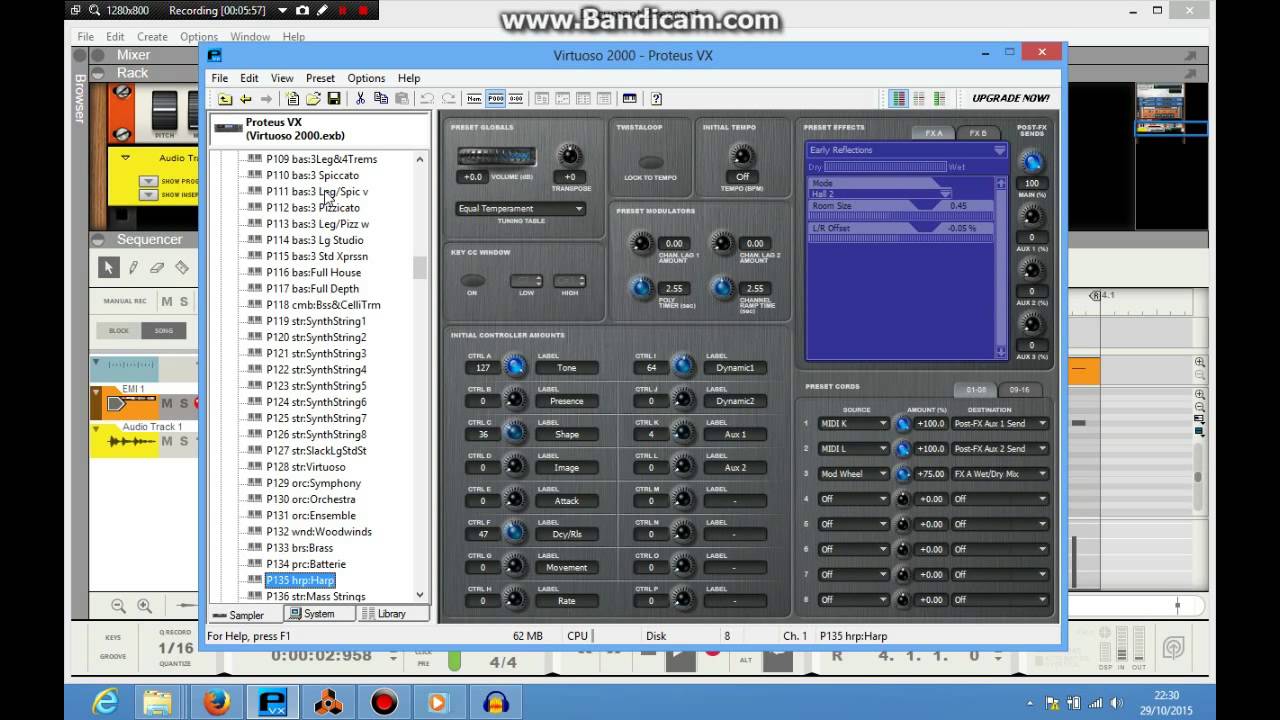 Proteus VX  and Virtuoso Sounds Demo
