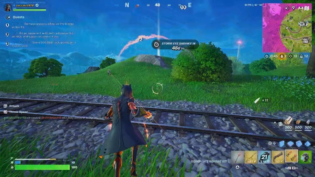 Scorpion Glitch with Rift Launcher!😅😱