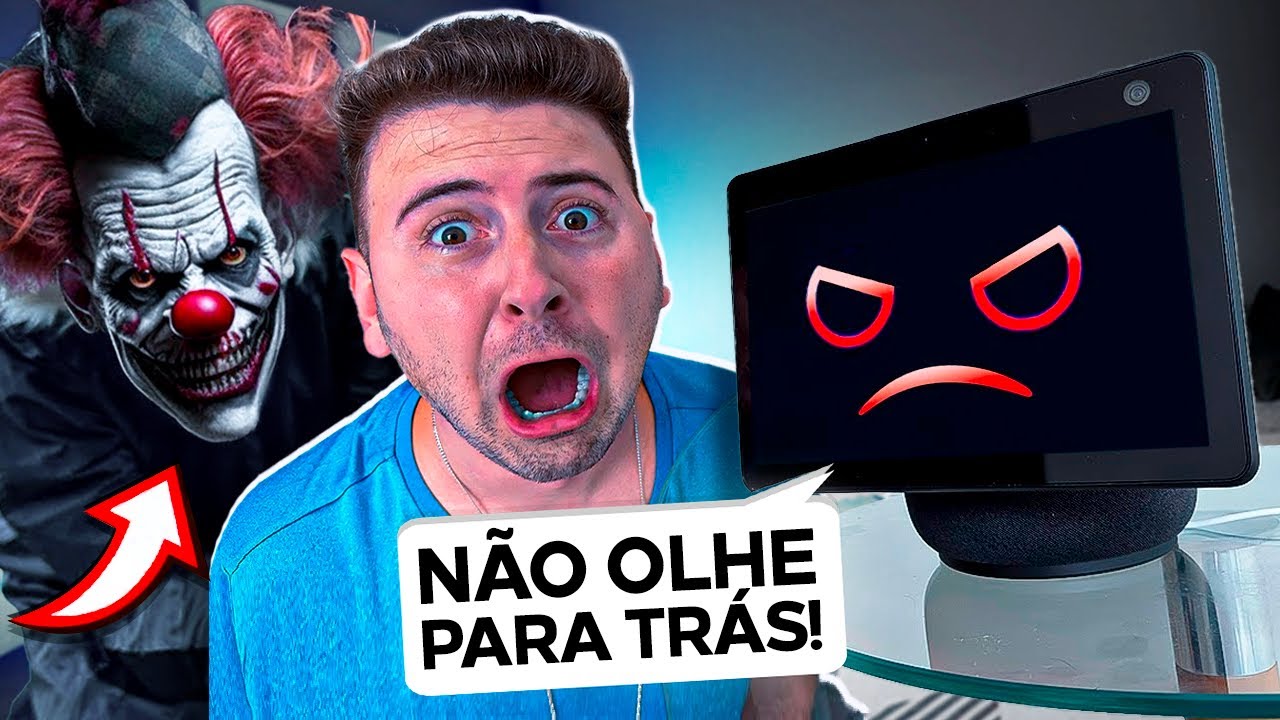 NÃO ACREDITO! A ALEXA DESCOBRIU QUEM É O PALHAÇO ASSUSTADOR!