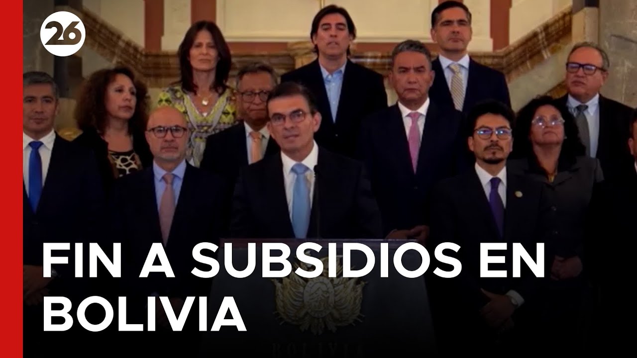 ⛽ BOLIVIA | El presidente Rodrigo Paz eliminó los subsidios a los combustibles por la crisis