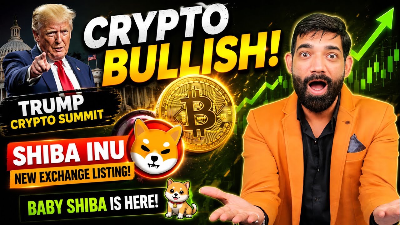 🚨 CRYPTO MARKET GREEN! Trump Ka BIG Crypto Move + SHIBA  Inu New Listing + Baby Shiba 🔥