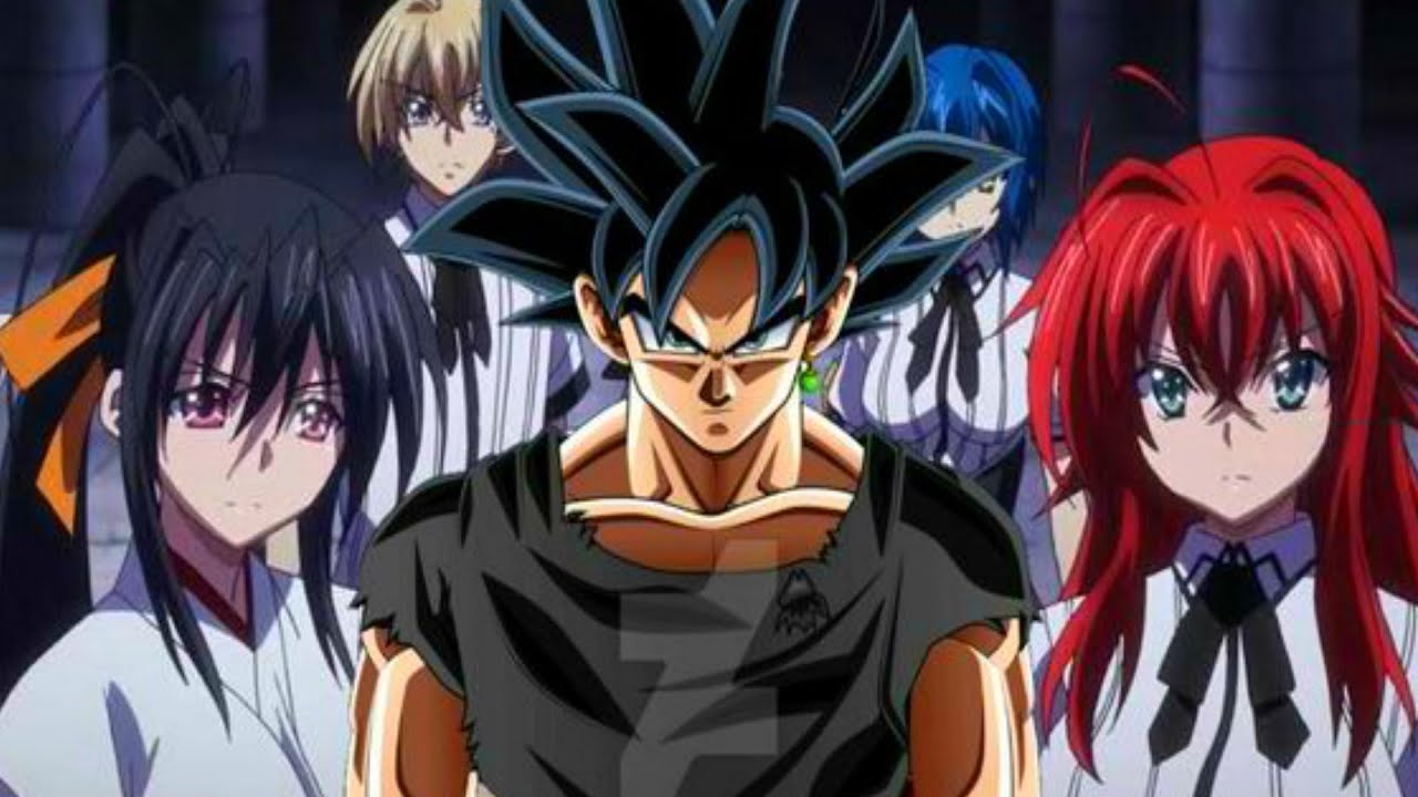 GOKU X RIAS | EL SAIYAYIN OSCURO Y LA JOVEN DEMONIO | PARTE 1 Y 2