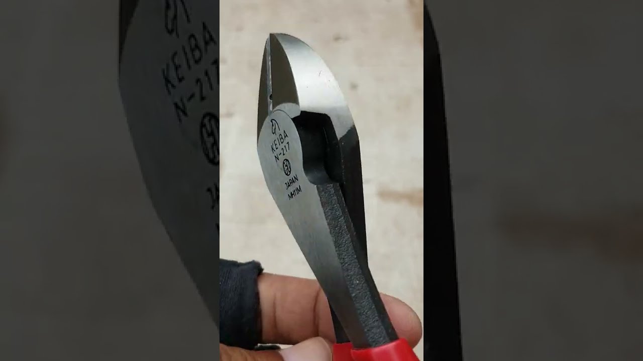 KEIBA HEAVY DUTY DIAGONAL CUTTING PLIER N-217