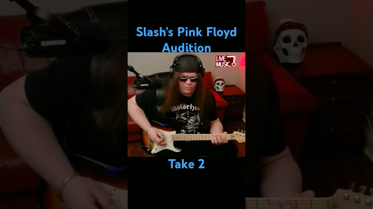 Guitar Legend Slash NAILS Pink Floyd Audition #slash #pinkfloyd #guitarsolo