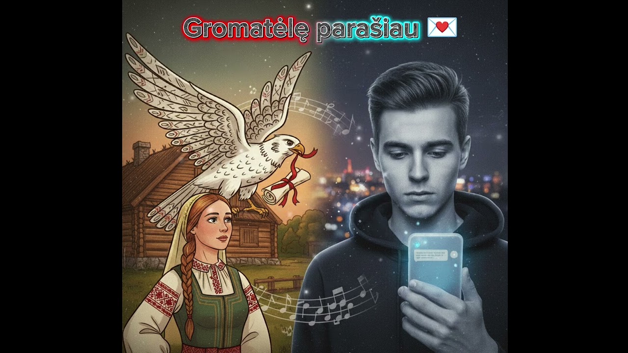 Gromatėlę Parašiau (Modernus Folk-Pop) | Senos dainos naujas skambesys! 💌✨