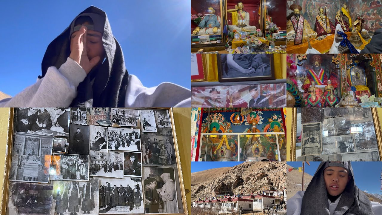 On this scared 15 Tangpo grateful for Matho Nakrang blessing from two oracles and monastery moment😇🙏